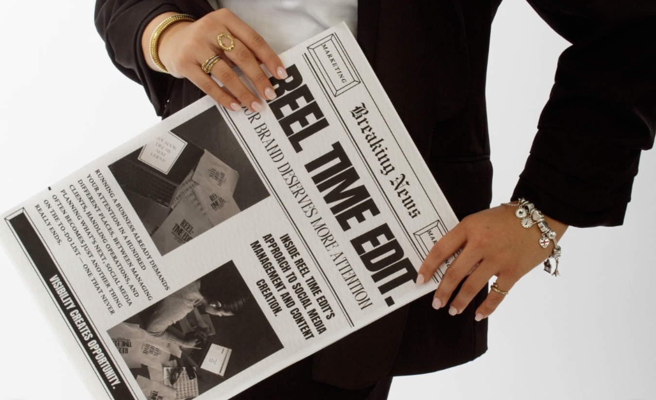 Reel Time Edit — your brand deserves more attention